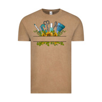 Vintage Coffee customize nail tools with sunflower Vintage Tee - BarkalooDesign