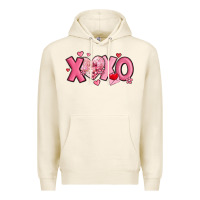 Tofu xoxo disco heart valentine's day Premium Hoodie - MaliasSmallBusiness