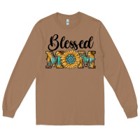 Toasted Coconut blessed mom Long Sleeve Tee - RanaPortraitStore