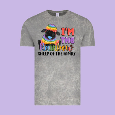 Vintage Tee i'm the rainbow sheep of the family
