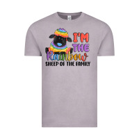 Vintage Zinc i'm the rainbow sheep of the family Vintage Tee - MaliasSmallBusiness