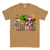 Hello Summer Cow Classic Tee | Teevron