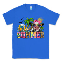True Royal hello summer cow Classic Tee - Zillion Design Studio
