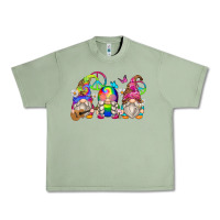 Oil Green hippie gnomes Urban Heavy Tee - Zillion Design Studio