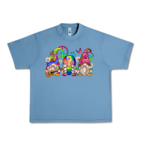 Pebble Blue hippie gnomes Urban Heavy Tee - Zillion Design Studio