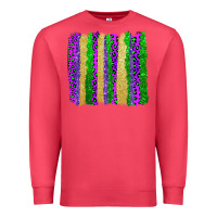 Cardinal mardi gras brushstrokes Premium Sweatshirt - AdoDesignShop