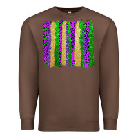 Chestnut mardi gras brushstrokes Premium Sweatshirt - AdoDesignShop