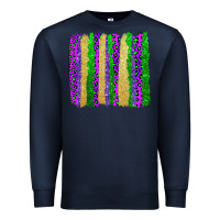 Navy mardi gras brushstrokes Premium Sweatshirt - AdoDesignShop