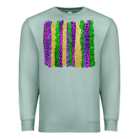 Mardi Gras Brushstrokes Premium Sweatshirt | Teevron