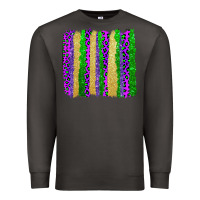 Smoke mardi gras brushstrokes Premium Sweatshirt - AdoDesignShop