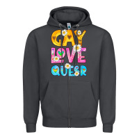 Smoke gay love queer Zipper Hoodie - HRA Design Shop