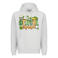 Dove Grey dental squad Premium Hoodie - MaliasSmallBusiness