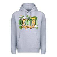 Heather Grey dental squad Premium Hoodie - MaliasSmallBusiness