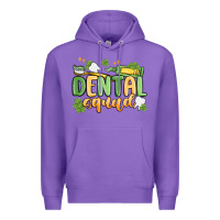 Purple dental squad Premium Hoodie - MaliasSmallBusiness
