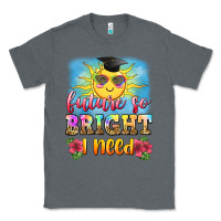 Charcoal Heather future so bright i need Classic Tee - Zillion Design Studio