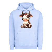 Pigment Grape Ice Baby Brown Cow Urban Hoodie - MaliasSmallBusiness