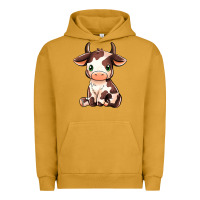 Pigment Peanut Butter Baby Brown Cow Urban Hoodie - MaliasSmallBusiness