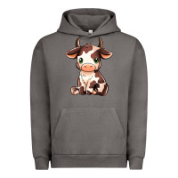 Pigment Tornado Baby Brown Cow Urban Hoodie - MaliasSmallBusiness