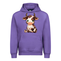 Tulip Baby Brown Cow Urban Hoodie - MaliasSmallBusiness