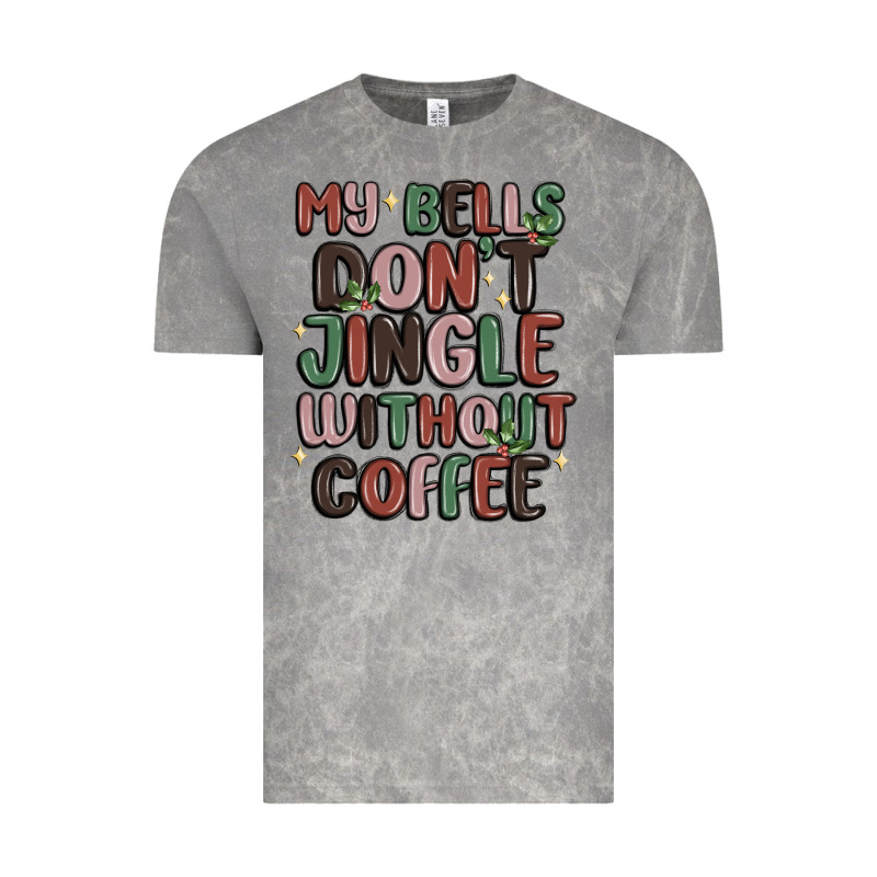 My Bells Don't Jingle Without Coffee Vintage Tee by MaliasSmallBusiness | Teevron
