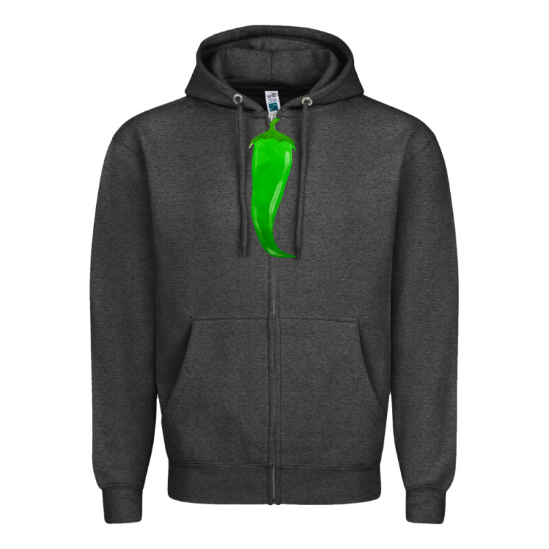 Ananemi Chilli Pepper Fa Element Zipper Hoodie by FaDigitalArtStudio | Teevron
