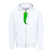 White ananemi chilli pepper fa element Zipper Hoodie - FaDigitalArtStudio