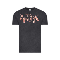Vintage Black ballerina ballet shoes Vintage Tee - MaliasSmallBusiness