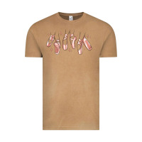 Vintage Camel ballerina ballet shoes Vintage Tee - MaliasSmallBusiness