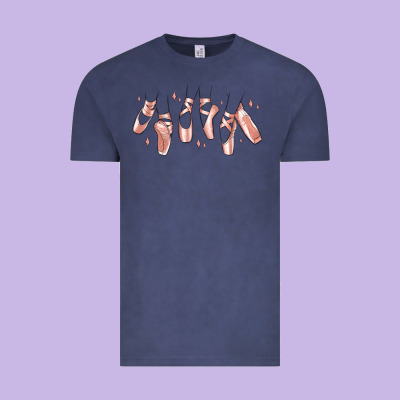 Vintage Tee ballerina ballet shoes
