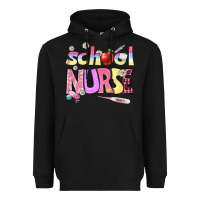 Black school nurse Heavyweight Hoodie - BundleAndBundleShop