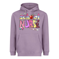 Lavender school nurse Heavyweight Hoodie - BundleAndBundleShop