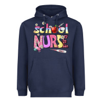 Navy school nurse Heavyweight Hoodie - BundleAndBundleShop