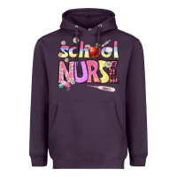 Plum school nurse Heavyweight Hoodie - BundleAndBundleShop