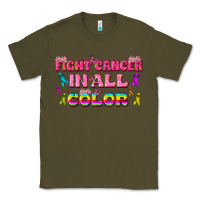 Army Green Fight Cancer In All Color Classic Tee - texasbilliewilder