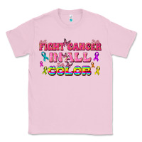Bubblegum Pink Fight Cancer In All Color Classic Tee - texasbilliewilder