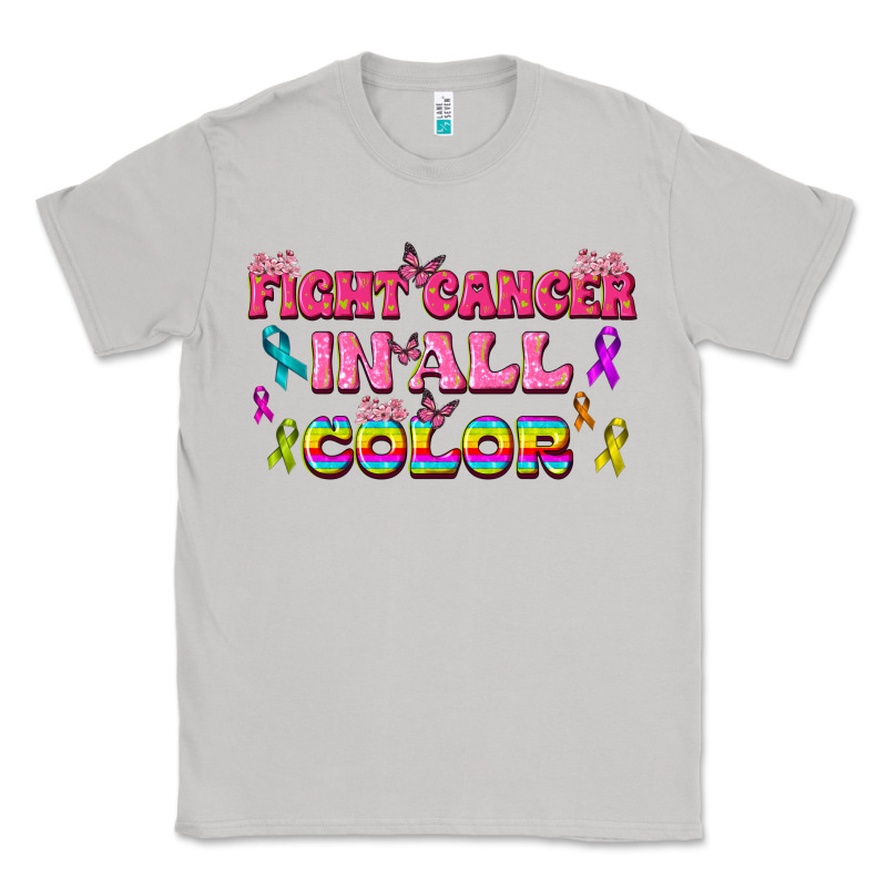 Fight Cancer In All Color Classic Tee by texasbilliewilder | Teevron