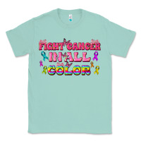 Seafoam Fight Cancer In All Color Classic Tee - texasbilliewilder