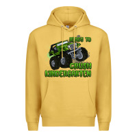 Antique Gold ready to crush kindergarten Premium Hoodie - MaliasSmallBusiness