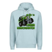 Blue Mist ready to crush kindergarten Premium Hoodie - MaliasSmallBusiness