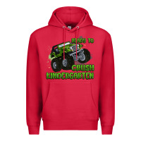 Cardinal ready to crush kindergarten Premium Hoodie - MaliasSmallBusiness