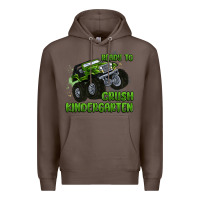 Coffee ready to crush kindergarten Premium Hoodie - MaliasSmallBusiness