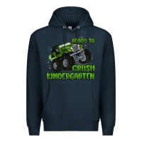 Navy ready to crush kindergarten Premium Hoodie - MaliasSmallBusiness
