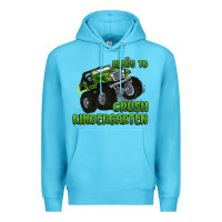Ocean Blue ready to crush kindergarten Premium Hoodie - MaliasSmallBusiness