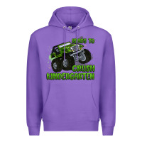 Purple ready to crush kindergarten Premium Hoodie - MaliasSmallBusiness