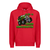 Red ready to crush kindergarten Premium Hoodie - MaliasSmallBusiness