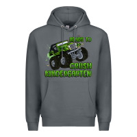 Rock ready to crush kindergarten Premium Hoodie - MaliasSmallBusiness