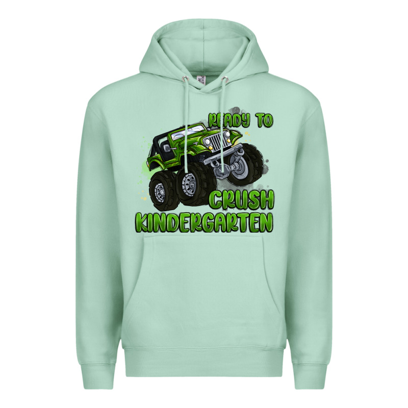 Ready To Crush Kindergarten Premium Hoodie by MaliasSmallBusiness | Teevron