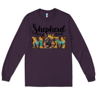 Plum shepherd mom western Long Sleeve Tee - RanaPortraitStore