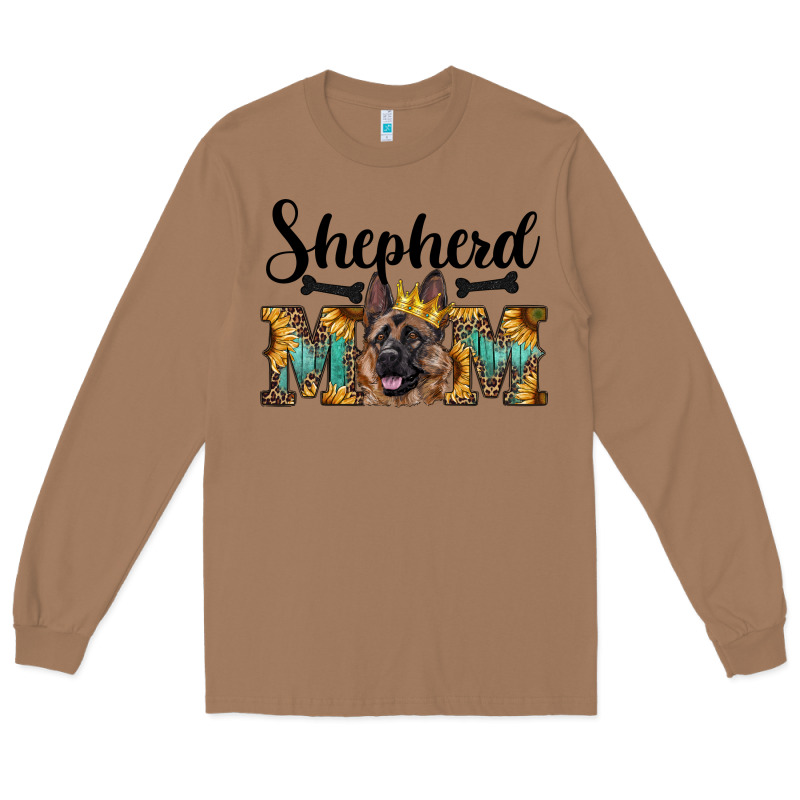 Shepherd Mom Western Long Sleeve Tee by RanaPortraitStore | Teevron