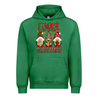 Emerald Just a girl who loves Christmas Urban Hoodie - NancyCooperArtShop
